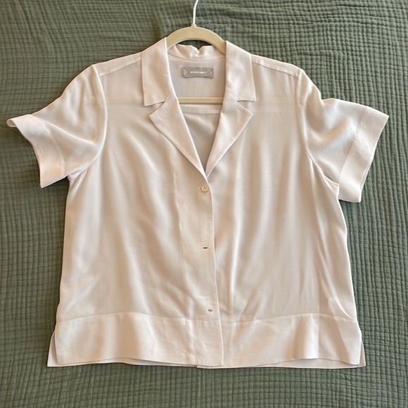 The Clean Silk Short-Sleeve Notch Shirt - Picture 3 of 6